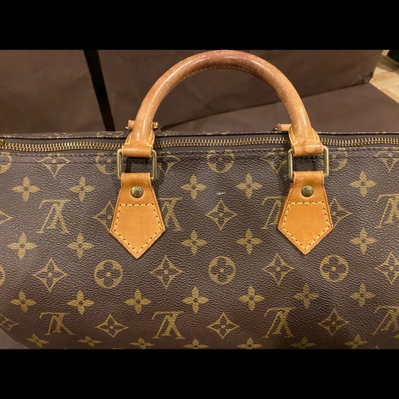Auth LV speedy 35 monogram - Picture 8 of 8